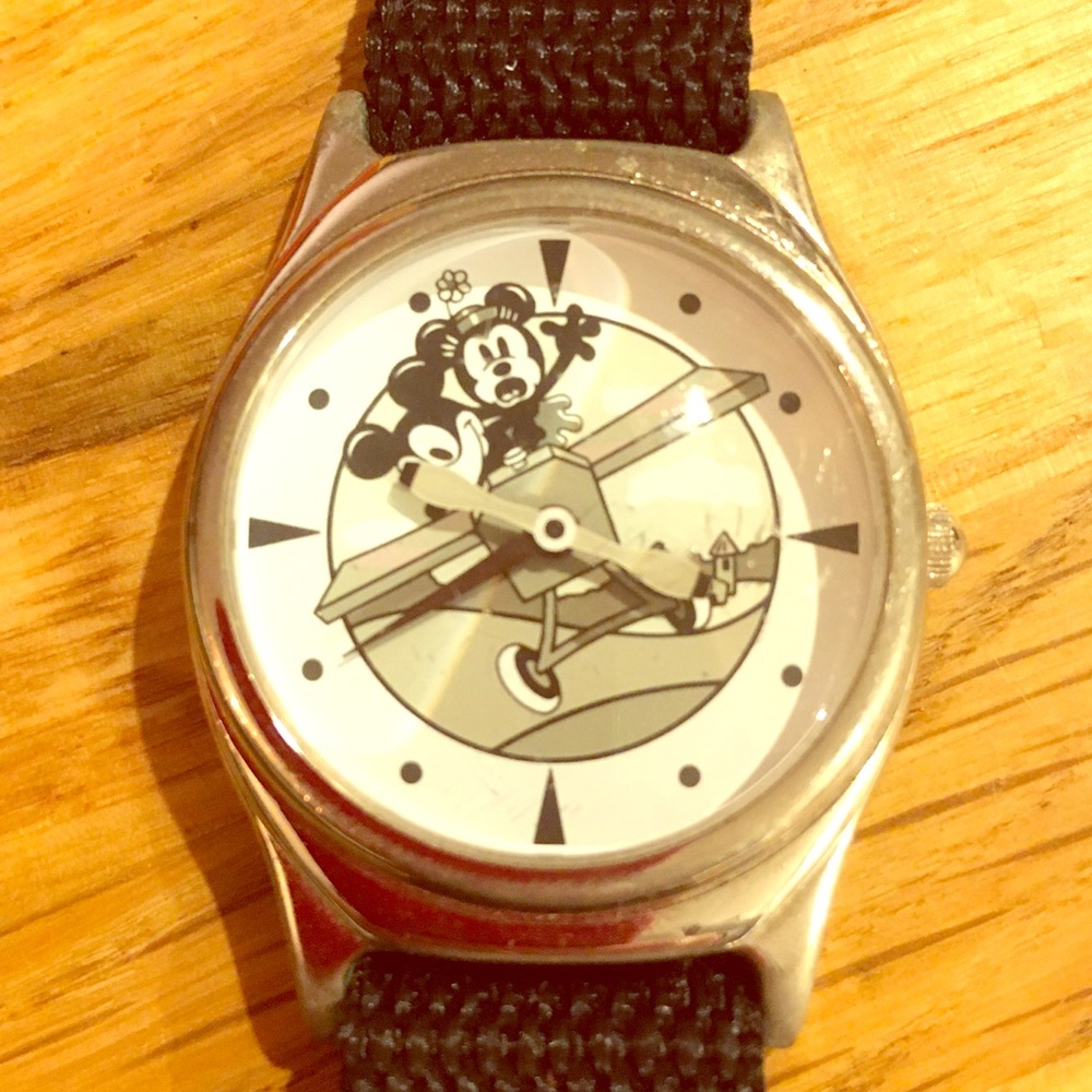 Vintage Disney Mickey Mouse zesty “Plane Crazy”